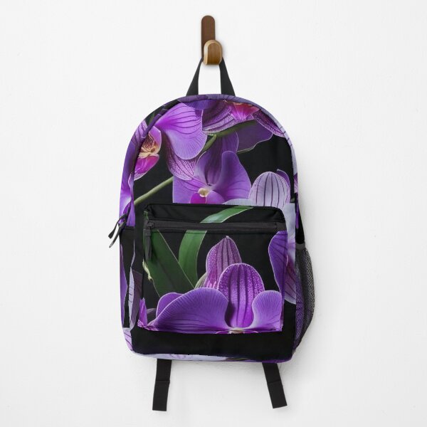 Item preview, Elegant Purple and White Orchids – Luxury Botanical Wall Art designed and sold by Mvolo.