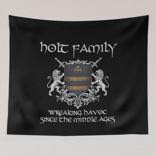 Item preview, Holt Family Crest – Medieval Heritage Emblem for Ancestry Lovers & Vintage Style Fans designed and sold by 9X FR.