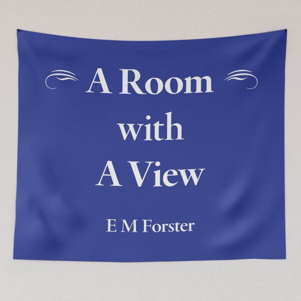 Item preview, E M Forster, A Room with a View, English Author, Classic Literature designed and sold by CharlottePlaceArt.