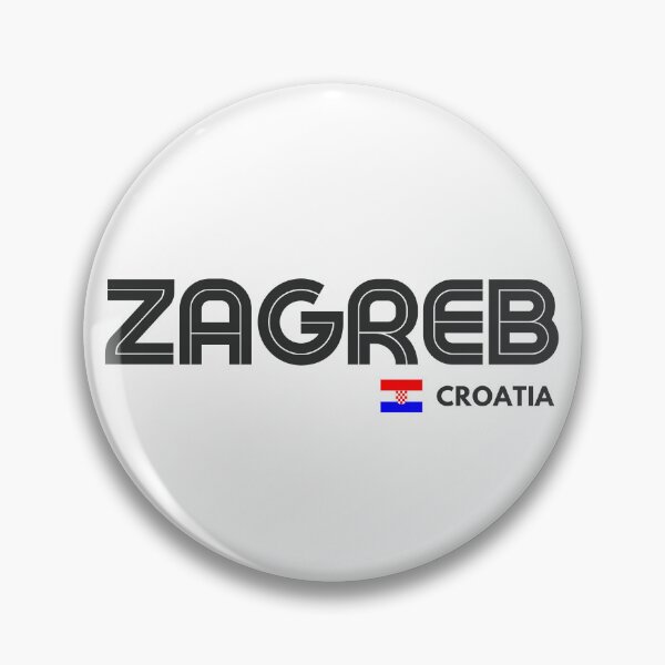 Artikelvorschau, Zagreb - Kroatien entworfen und verkauft von Sketch-Shack.
