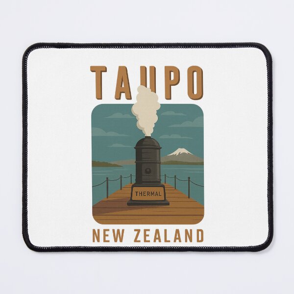 Item preview, Taupō Thermal Lake Taupo Waikato New Zealand designed and sold by Aryabek.