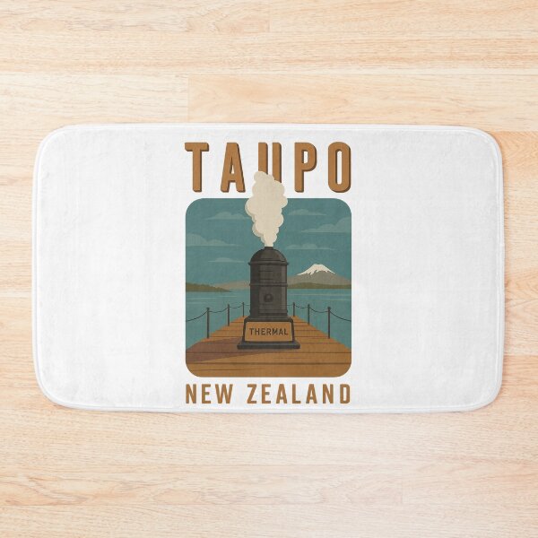 Item preview, Taupō Thermal Lake Taupo Waikato New Zealand designed and sold by Aryabek.
