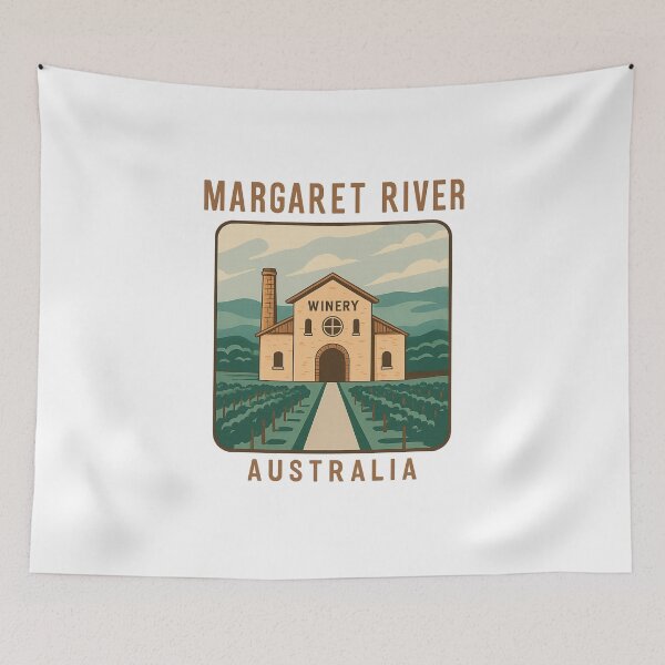 Item preview, Margaret River Vineyard Western Australia Wine Region designed and sold by Aryabek.