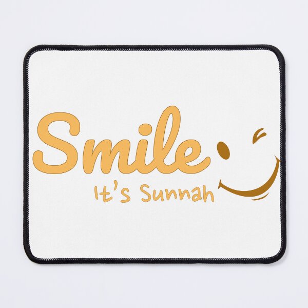 Item preview, Smile It’s Sunnah – Islamic Positive Quote Design designed and sold by fusiondesignsstudio.