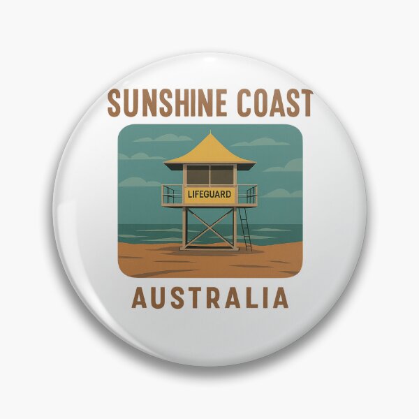 Item preview, Sunshine Coast Lifeguard Tower Queensland Australia designed and sold by Aryabek.