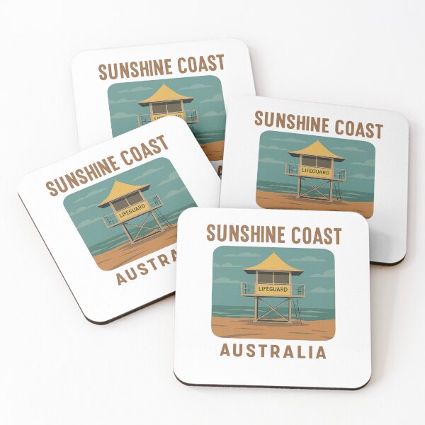 Item preview, Sunshine Coast Lifeguard Tower Queensland Australia designed and sold by Aryabek.