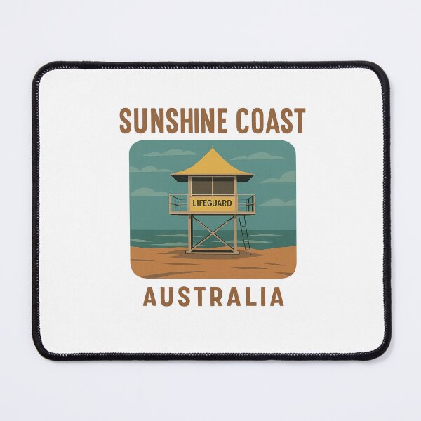Item preview, Sunshine Coast Lifeguard Tower Queensland Australia designed and sold by Aryabek.