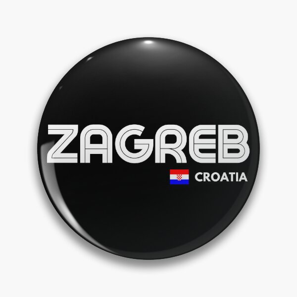 Artikelvorschau, Zagreb - Kroatien entworfen und verkauft von Sketch-Shack.