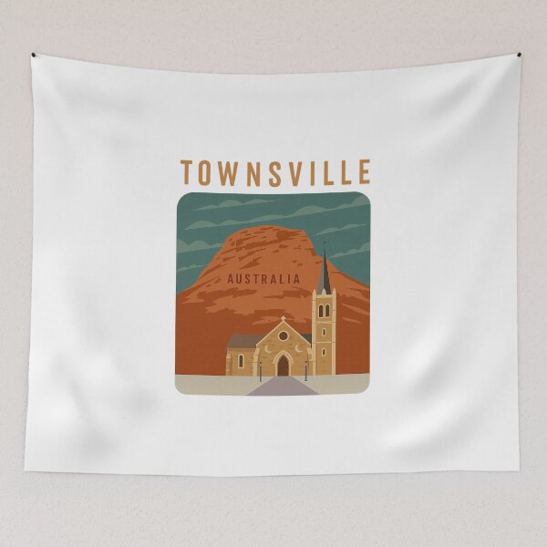 Item preview, Townsville Castle Hill St James Cathedral Queensland Australia designed and sold by Aryabek.