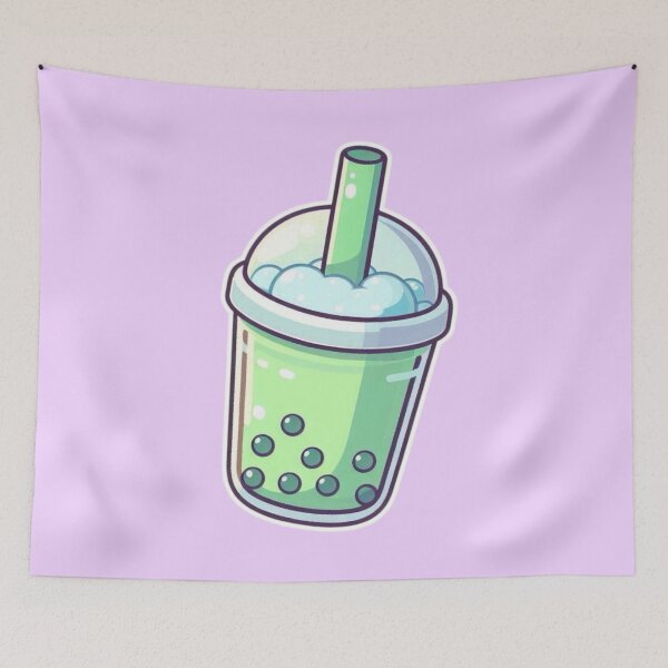 Item preview, Kawaii Bubble Tea – Cute Anime Manga Boba Drink Aesthetic designed and sold by Sugar Wisdom .