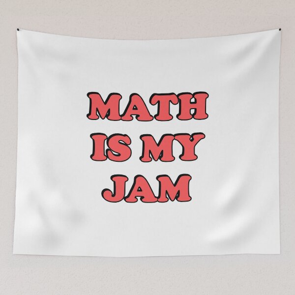 Item preview, Math Is My Jam designed and sold by Inspirationmotivation.