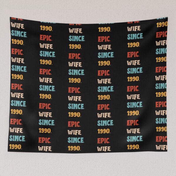 Item preview, Epic Wife Since 1990 - 35th Wedding Anniversary For Her, Women, Wife designed and sold by Mozaic Clothes.