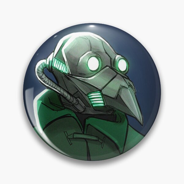 Item preview, GREEN Plague Doctor Avatar Design designed and sold by sanguith-art.