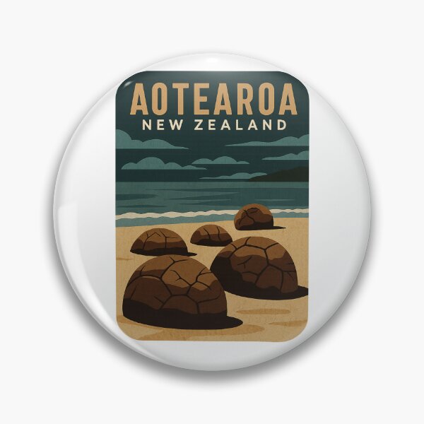 Item preview, Aotearoa Moeraki Boulders Otago New Zealand designed and sold by Aryabek.