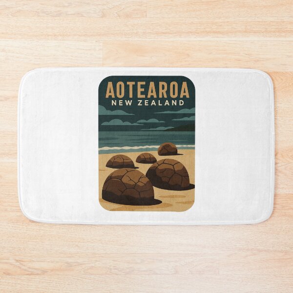 Item preview, Aotearoa Moeraki Boulders Otago New Zealand designed and sold by Aryabek.
