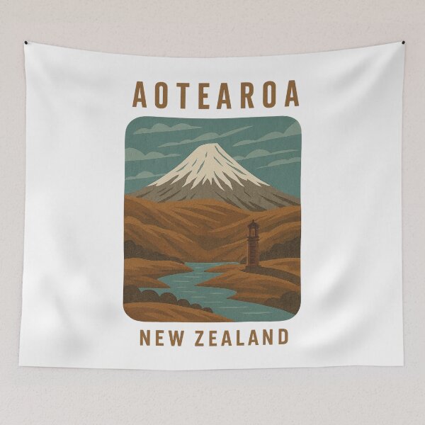 Item preview, Aotearoa Mount Taranaki Egmont National Park New Zealand designed and sold by Aryabek.