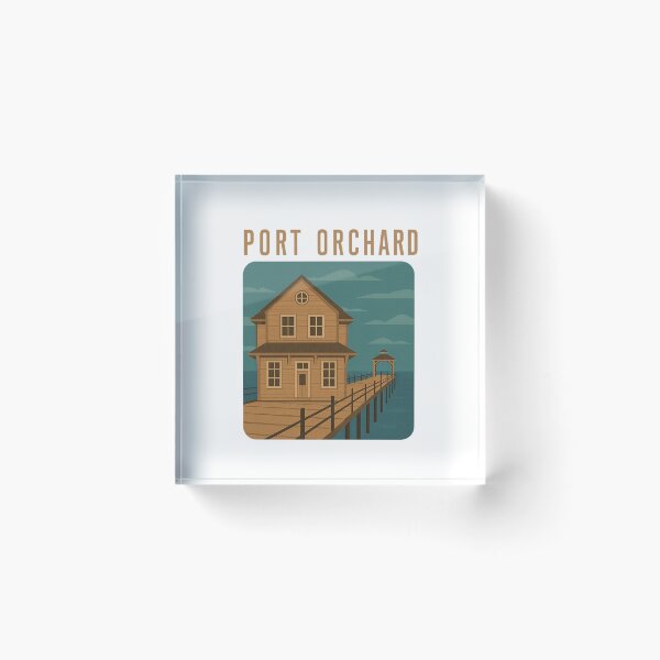 Item preview, Port Orchard Waterfront Kitsap County Washington USA designed and sold by Aryabek.