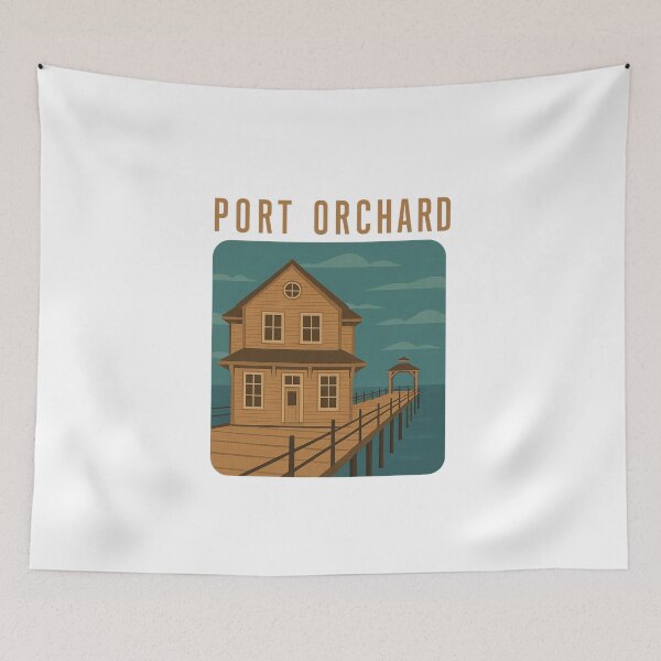 Item preview, Port Orchard Waterfront Kitsap County Washington USA designed and sold by Aryabek.