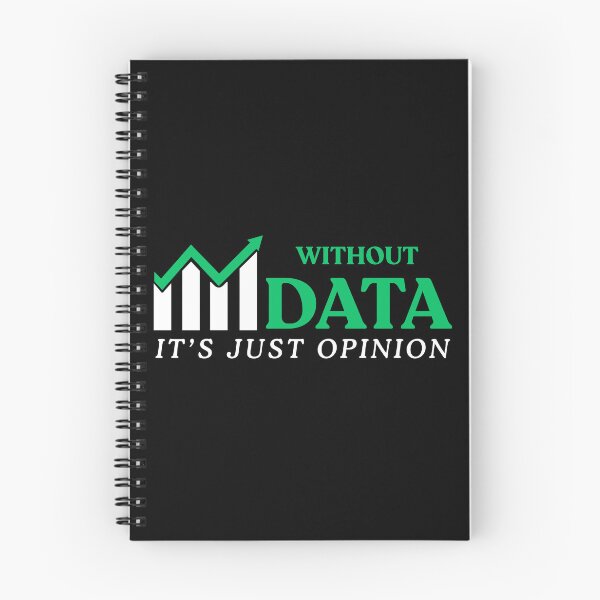 Item preview, Without Data It's Just Opinion Funny Data Enthusiast designed and sold by PetPanache.