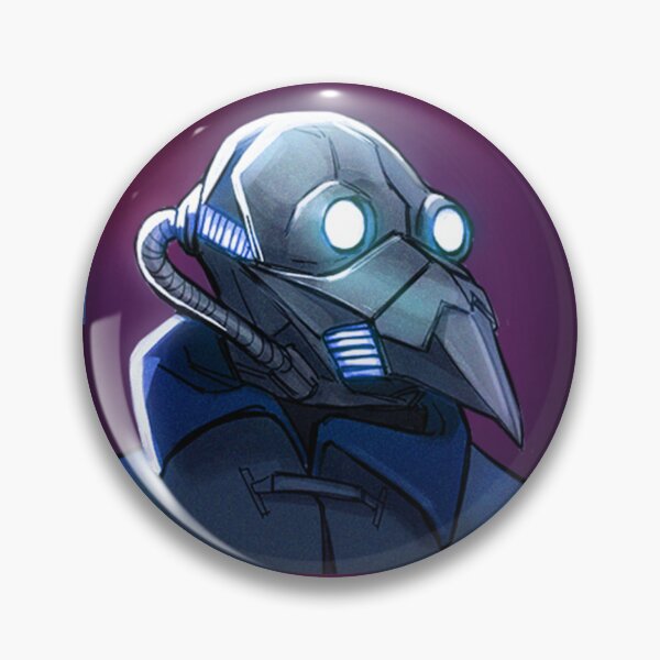 Item preview, PURPLE Cyberpunk Plague Doctor designed and sold by sanguith-art.