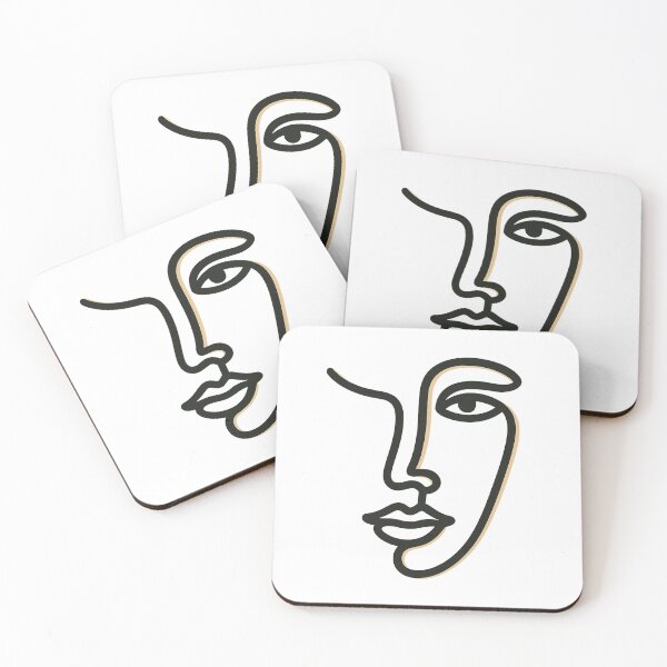 Item preview, Elegant Minimalist Face – Line Art Design designed and sold by Nuvijo.