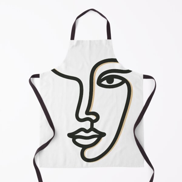 Item preview, Elegant Minimalist Face – Line Art Design designed and sold by Nuvijo.