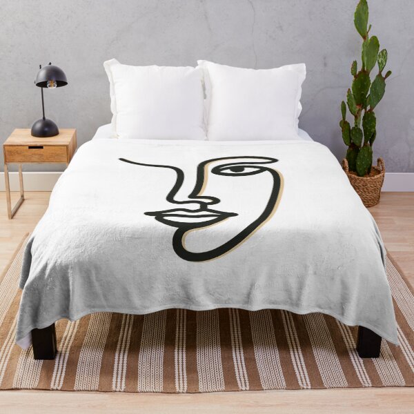 Item preview, Elegant Minimalist Face – Line Art Design designed and sold by Nuvijo.