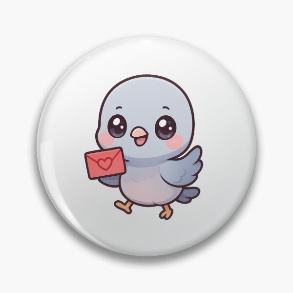 Item preview, Loving Pigeon send love designed and sold by FeelTheDrawing.