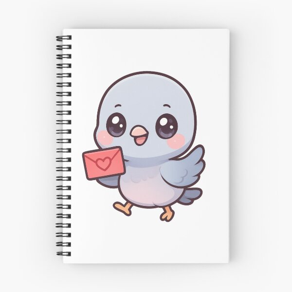 Item preview, Loving Pigeon send love designed and sold by FeelTheDrawing.