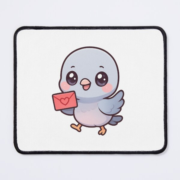 Item preview, Loving Pigeon send love designed and sold by FeelTheDrawing.