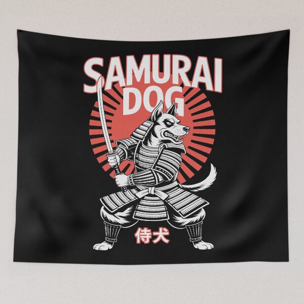 Item preview, Samurai Dog 2 designed and sold by deathanarchy.