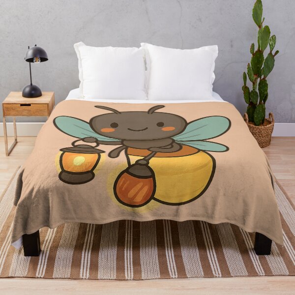 Item preview, Cute Firefly with Lanterns designed and sold by AwesomeBeyondLimits.
