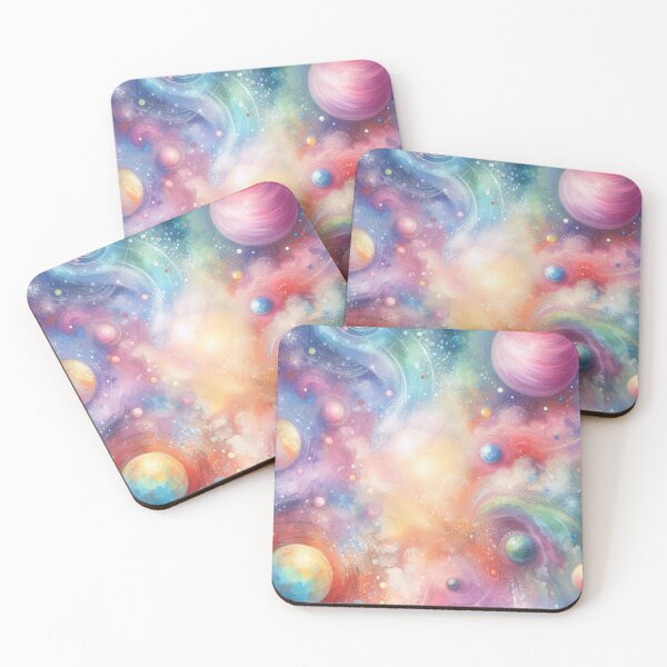 Item preview, Pastel Watercolor Universe - Zen Cosmic Galaxy designed and sold by Lyvion design.