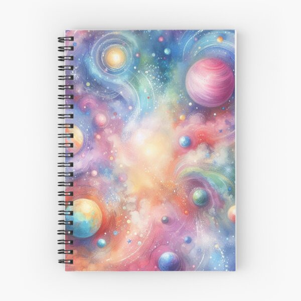 Item preview, Pastel Watercolor Universe - Zen Cosmic Galaxy designed and sold by Lyvion design.