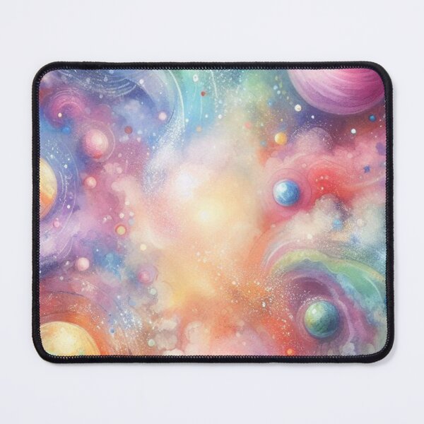 Item preview, Pastel Watercolor Universe - Zen Cosmic Galaxy designed and sold by Lyvion design.