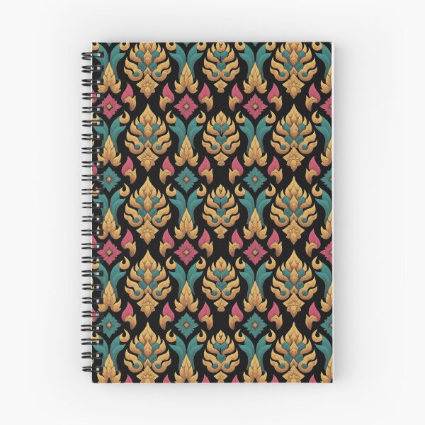 Item preview, Vibrant and Playful Lai Thai Seamless Pattern designed and sold by OneMeArt.