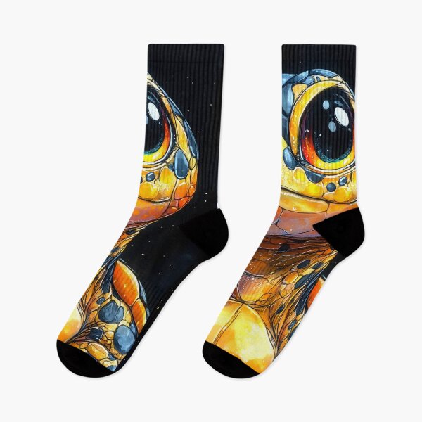 Item preview, Portrait Animal Adorable Tortoise with Big Sparkling Eyes in Galactic Glow designed and sold by PMartistStudio.