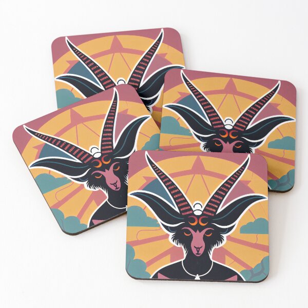 Item preview, Colorful Baphomet designed and sold by Ironicdoll.