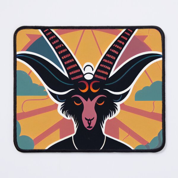 Item preview, Colorful Baphomet designed and sold by Ironicdoll.