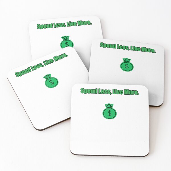 Item preview, Spend Less Live More designed and sold by HolidayElf.