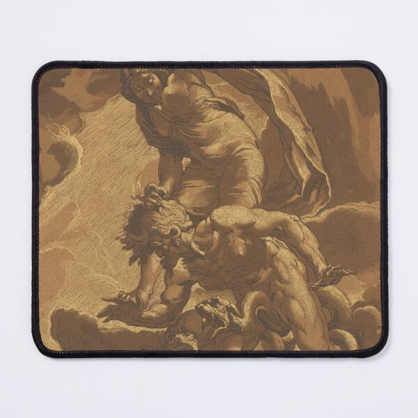 Item preview, Maria Catharina Prestel, Allegorie op de Waarheid die de Afgunst overwint (Allegory of Truth Overcoming Envy), after Jacopo Ligozzi, 1781. designed and sold by Vintage Designs +.