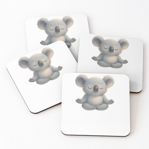 Item preview, Levitating Meditating Koala – Zen Animal Vibes Art designed and sold by Kayqriel.