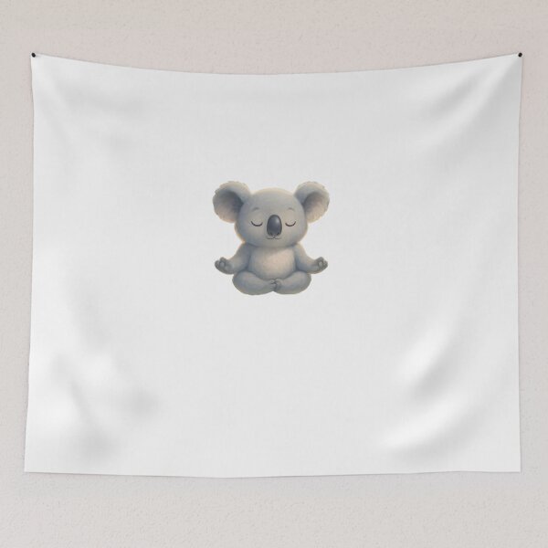 Item preview, Levitating Meditating Koala – Zen Animal Vibes Art designed and sold by Kayqriel.