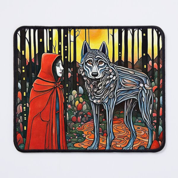 Item preview, Red Riding Hood meets The Wolf designed and sold by George Hutton Hunter.