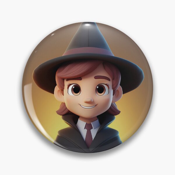 Item preview, Magic Buddy – Cute 3D Wizard designed and sold by Becky-Poppins.