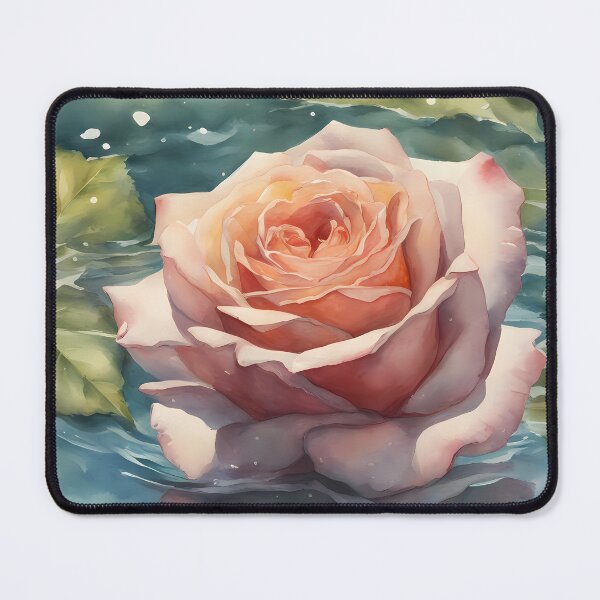 Item preview, Pink Rose in Water designed and sold by CalmnessbyChoice.