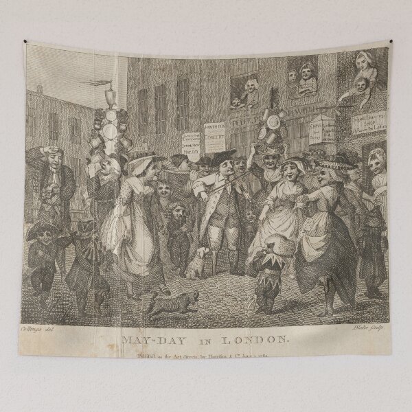 Item preview, May-Day in London, 1784. William Blake (British, 1757–1827 designed and sold by Vintage Designs +.
