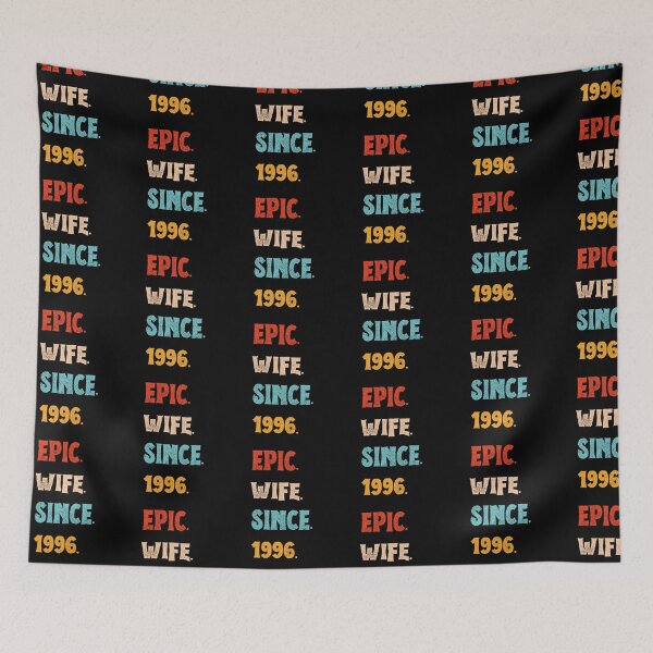 Item preview, Epic Wife Since 1996 - 29th Wedding Anniversary For Her, Women, Wife designed and sold by Mozaic Clothes.