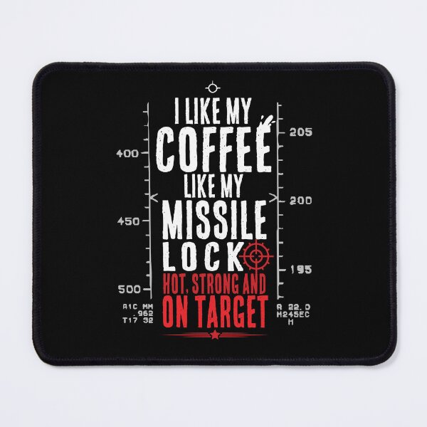 Item preview, PILOT VIDEOGAME MISSILE LOCK COFFEE DRINKER designed and sold by Madjack Tees Kiwi SuperStore.