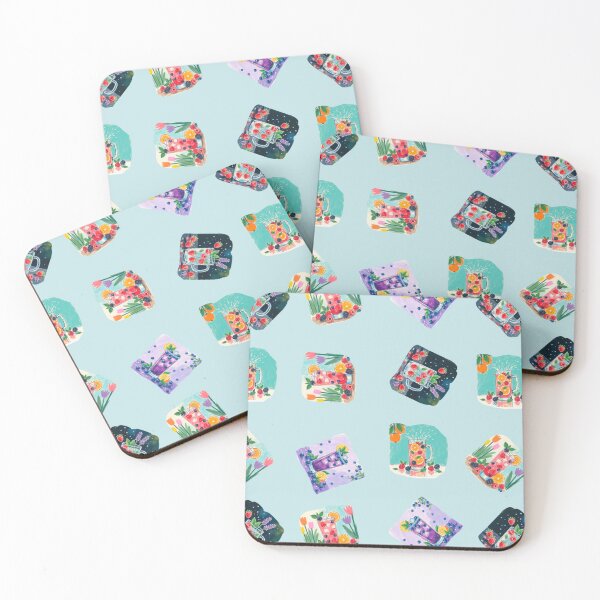 Item preview, Refreshing Fruit Juice Splash Pattern – Colorful Summer Drink Illustration designed and sold by skysshobu.